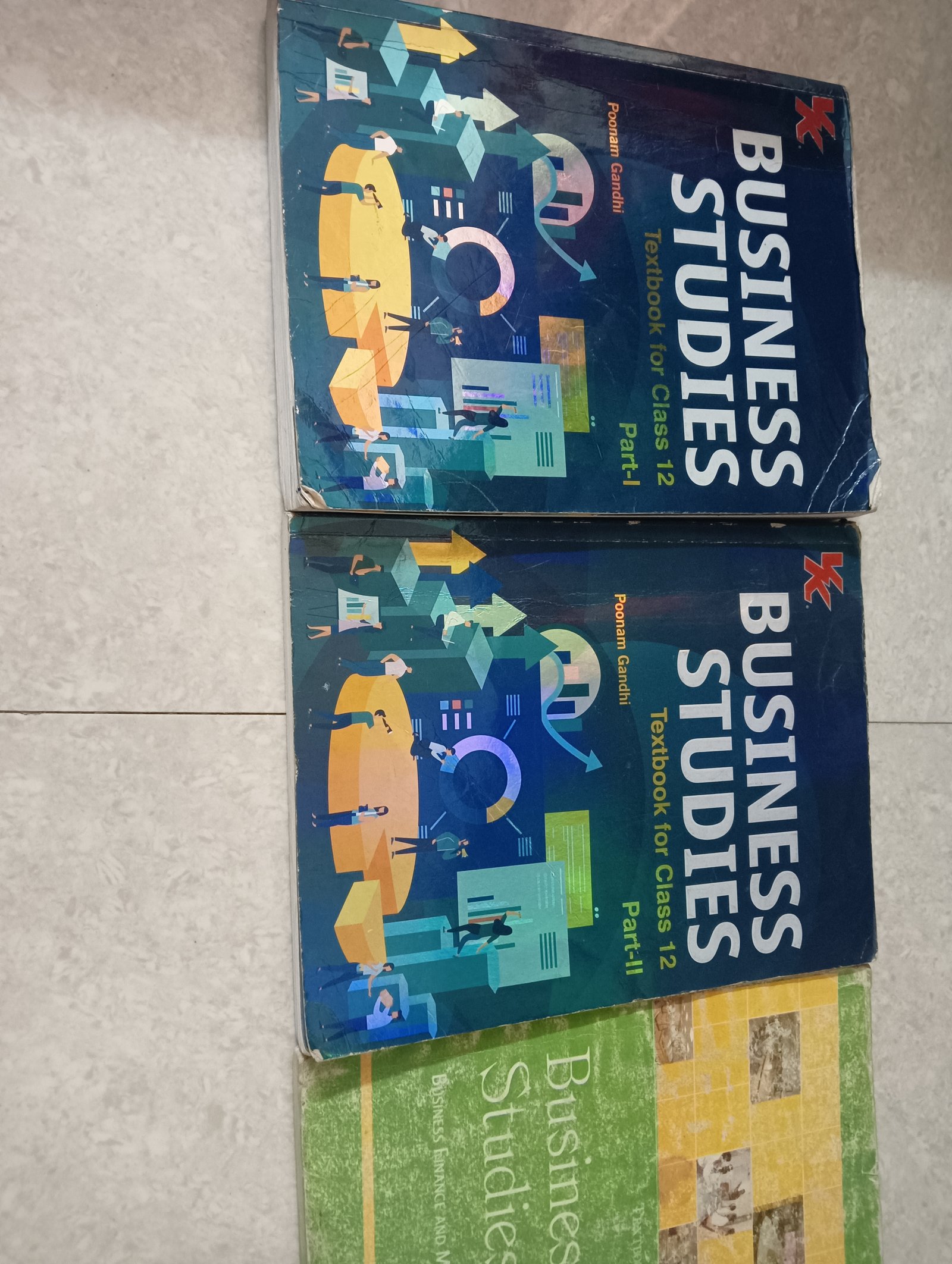 BUSINESS STUDIES PART 1 AND PART 2 POONAM GANDHI - Books & Media in jaipur