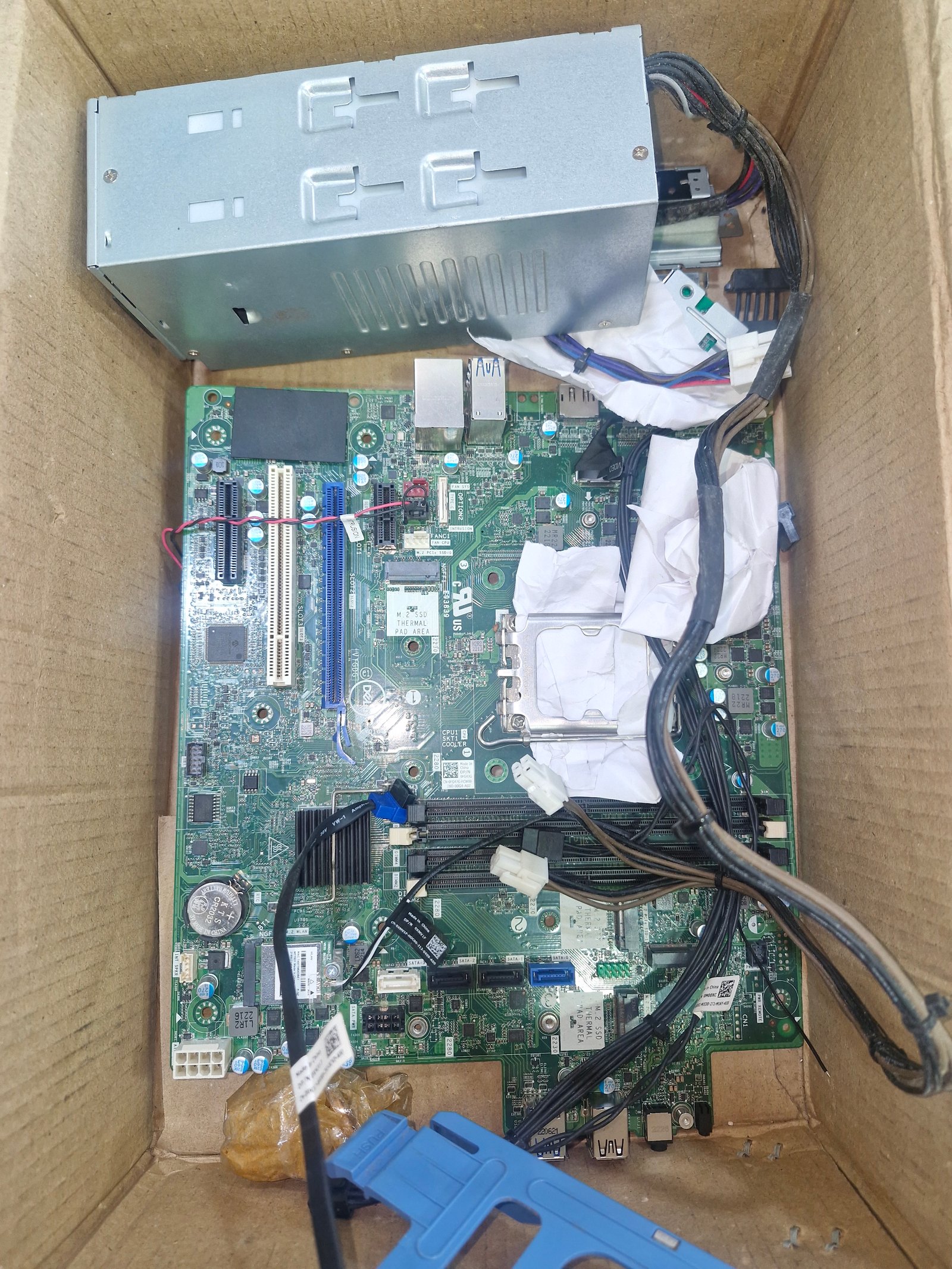 dell branded pc mother board with smps i5 12th ganretion wala - Electronics in Indore
