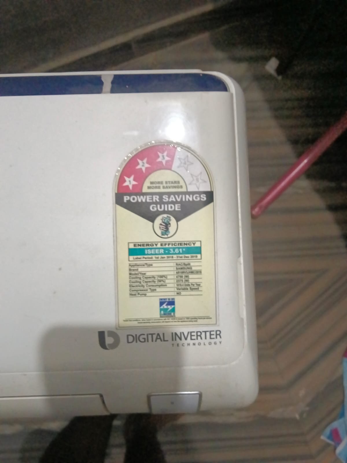 samsung inverter split AC 1.5 tan - Electronics in gajsinghpura