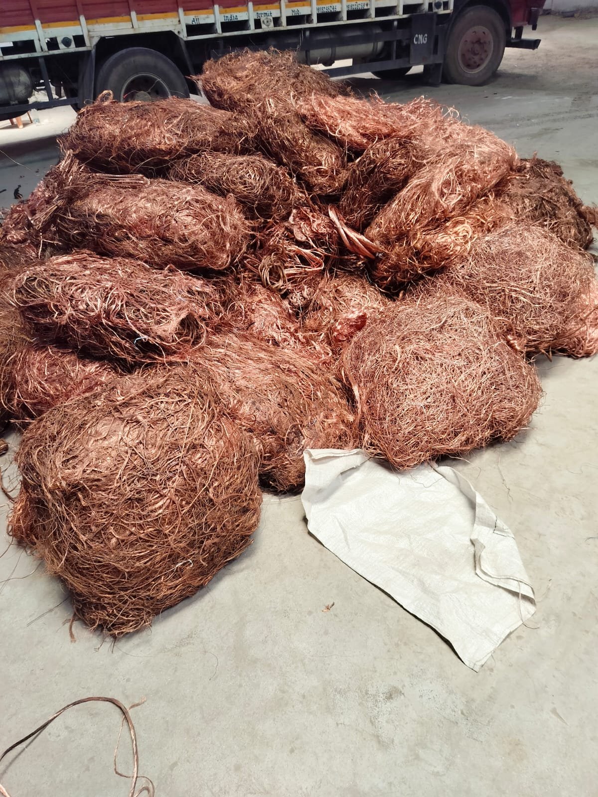 copper wire scrap 99.95% purity - Scrap & Raw Materials
