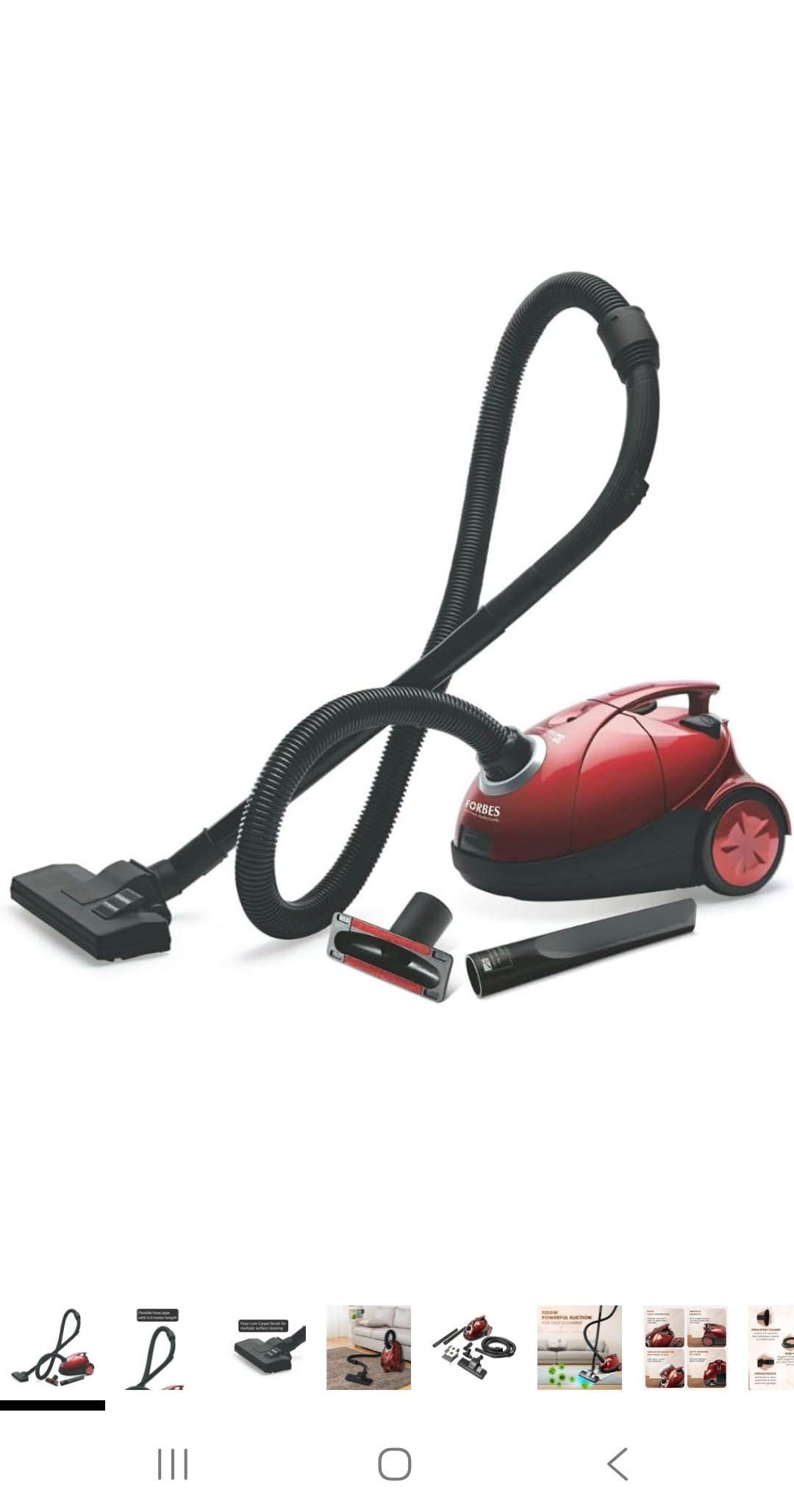Eureka Forbes vaccum cleaner - Electronics in Jaipur