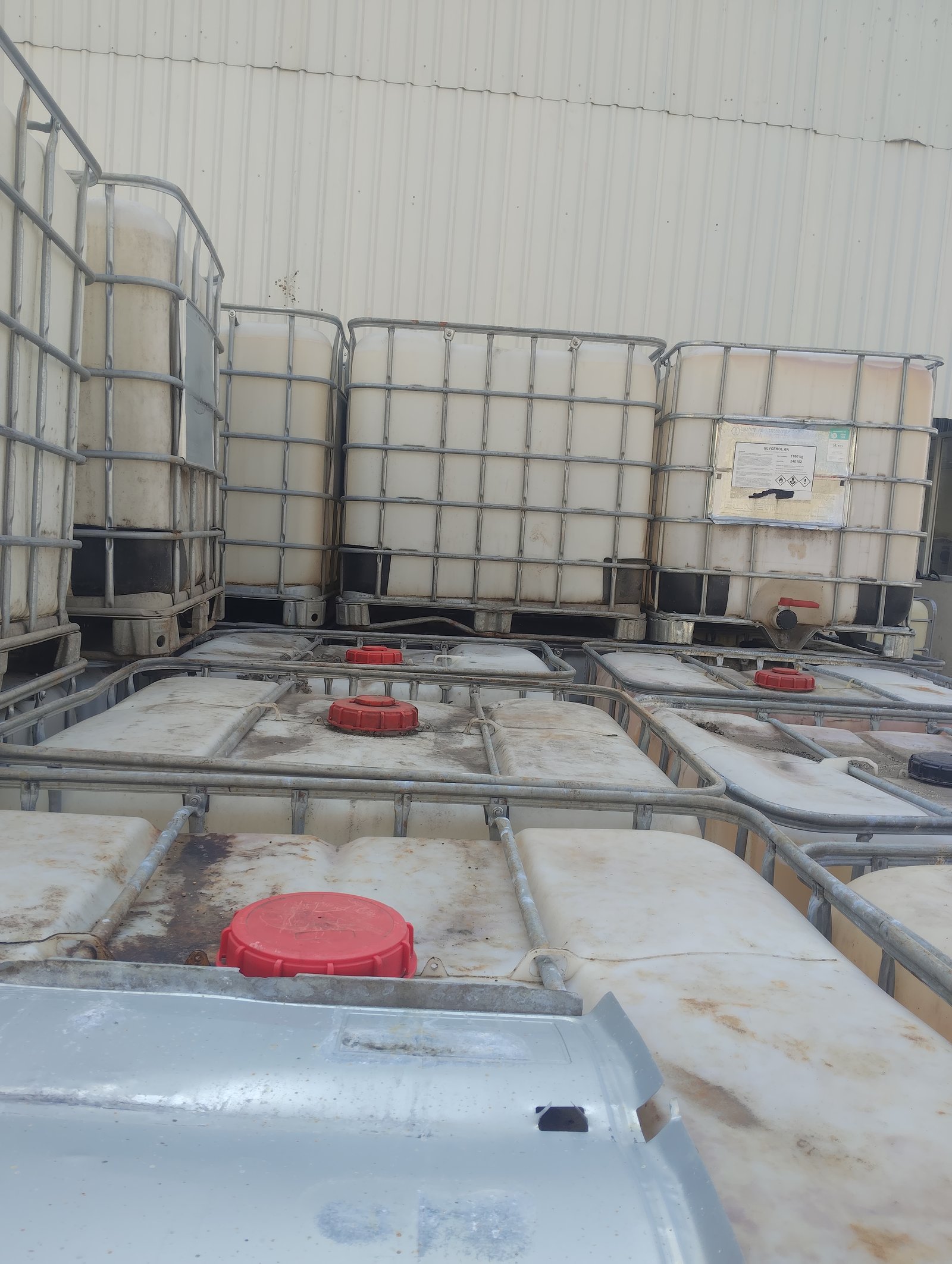 IBC Tank 1000L - Scrap & Raw Materials